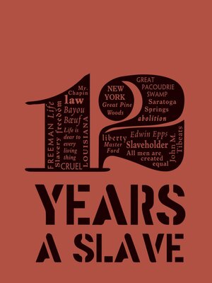 cover image of Twelve Years a Slave